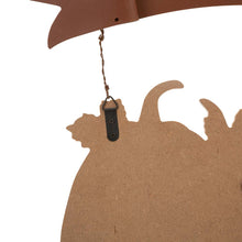 Load image into Gallery viewer, 16"H Metal/Wooden Thanksgiving Croissant Wall Décor