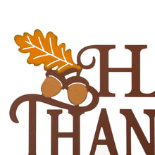 Load image into Gallery viewer, 24"L Metal "HAPPY THANKSGIVING" Wall Décor