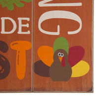 Load image into Gallery viewer, 24.00"H Thanksgiving Wooden Word Sign Hanging Decor