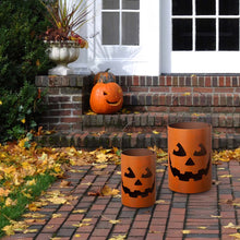 Load image into Gallery viewer, Halloween Jack O Lantern Set of 2