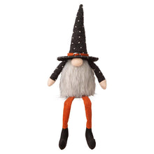 Load image into Gallery viewer, 20"H Halloween Fabric Gnome Sitter Decor