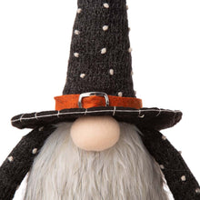 Load image into Gallery viewer, 20"H Halloween Fabric Gnome Sitter Decor