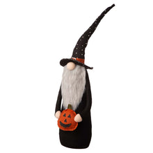 Load image into Gallery viewer, 28"H Halloween Fabric Gnome Standing Decor