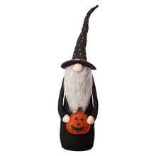 Load image into Gallery viewer, 28"H Halloween Fabric Gnome Standing Decor