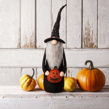 Load image into Gallery viewer, 28"H Halloween Fabric Gnome Standing Decor