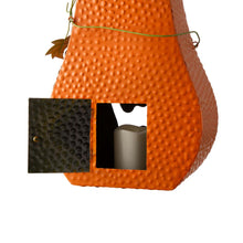 Load image into Gallery viewer, 23.62"H Halloween Metal Jack-O-Lantern with LED Pillar