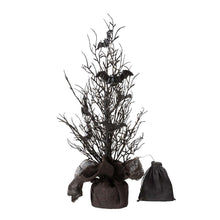 Load image into Gallery viewer, 20"H Halloween Table Tree with Lighted Bats Decor
