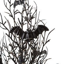 Load image into Gallery viewer, 20"H Halloween Table Tree with Lighted Bats Decor