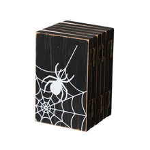 Load image into Gallery viewer, Halloween Wooden Hinged Table Signs (Spooky and Wicked)