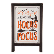 Load image into Gallery viewer, 24"H Halloween Wooden Sanding Easel Sign Decor or Hanging Decor (Two Function)