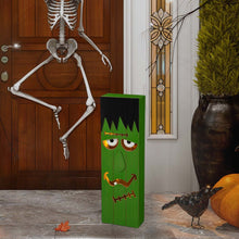 Load image into Gallery viewer, 30"H Lighted Wooden Frankenstein Porch Decor