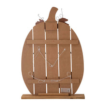 Load image into Gallery viewer, 30"H Lighted Wooden Cutout Pumpkin Porch Decor