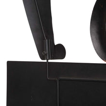 Load image into Gallery viewer, 32"H Lighted Halloween Metal Black Cat Yard Stake or Hanging Decor (Two Functions)