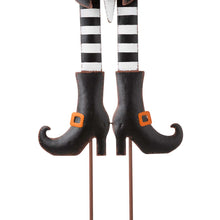 Load image into Gallery viewer, 36"H Halloween Metal Gnome Yard Stake or Hanging Decor (Two Functions)