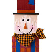 Load image into Gallery viewer, 36"H Double Sided Stacked Wooden Box Porch Decor For Halloween and Fall