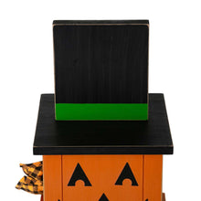 Load image into Gallery viewer, 36"H Double Sided Stacked Wooden Box Porch Decor For Halloween and Fall