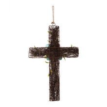 Load image into Gallery viewer, 18"H Easter Floral Cross