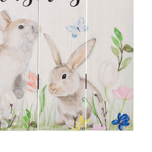 Load image into Gallery viewer, 18"H Easter Wooden Bunny Wall Decor