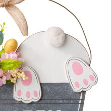 Load image into Gallery viewer, 18"H Easter Wooden Bunny Eggs Wall Décor