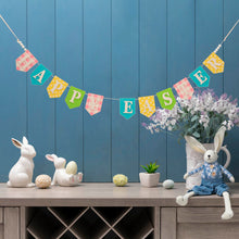 Load image into Gallery viewer, 78"L Wooden "Happy Easter" Garland