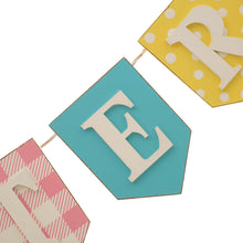 Load image into Gallery viewer, 78"L Wooden "Happy Easter" Garland