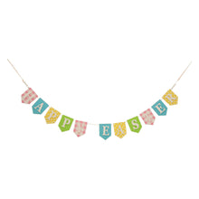 Load image into Gallery viewer, 78"L Wooden "Happy Easter" Garland