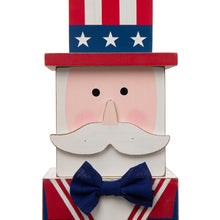 Load image into Gallery viewer, 24"H Wooden Double Sided Easter And July Fourth Decor