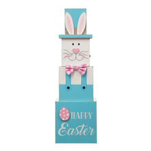 Load image into Gallery viewer, 24"H Wooden Double Sided Easter And July Fourth Decor