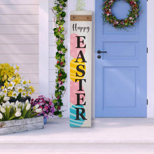 Load image into Gallery viewer, 42"H Wooden "HAPPY EASTER" Porch Sign