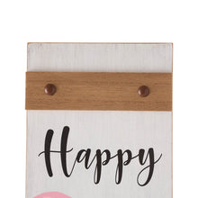 Load image into Gallery viewer, 42"H Wooden "HAPPY EASTER" Porch Sign