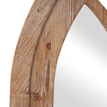 Load image into Gallery viewer, 40.16"H Gothic Style Window Frame Wall Mirror Decor