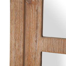 Load image into Gallery viewer, 40.16"H Gothic Style Window Frame Wall Mirror Decor