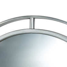 Load image into Gallery viewer, 24"D Deluxe Silver Round Wall Mirror