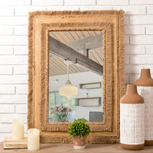 Load image into Gallery viewer, Oversized Bohemian Style Rectangular Decorative Wall Mirror