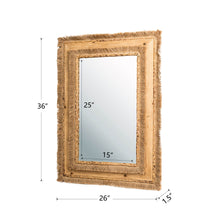 Load image into Gallery viewer, Oversized Bohemian Style Rectangular Decorative Wall Mirror