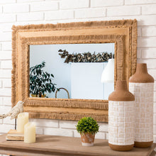 Load image into Gallery viewer, Oversized Bohemian Style Rectangular Decorative Wall Mirror