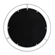 Load image into Gallery viewer, 28.00"D Oversized Deluxe Silver Metal Round Wall Mirror
