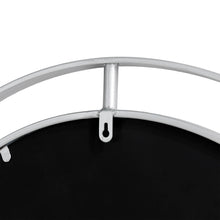 Load image into Gallery viewer, 28.00"D Oversized Deluxe Silver Metal Round Wall Mirror