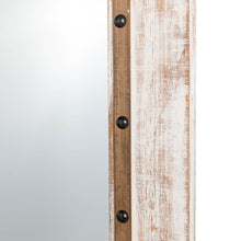Load image into Gallery viewer, 39.50"H Oversized Farmhouse Wood Wall Mirror