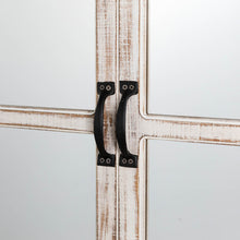 Load image into Gallery viewer, 31.5"H Oversized Farmhouse Wood Window Frame Wall Mirror