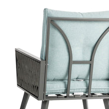 Load image into Gallery viewer, 4 Piece Outdoor Patio All-Weather Wicker Sectional