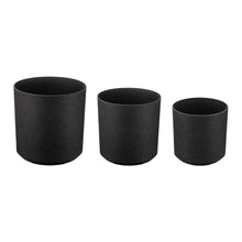 Load image into Gallery viewer, Eco-friendly Large Faux Marble Round Plastic Pot Planters, Set of 3