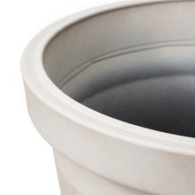 Load image into Gallery viewer, Eco-friendly Large Faux Ceramic Round Polyresin Pot Planters, Set of 3