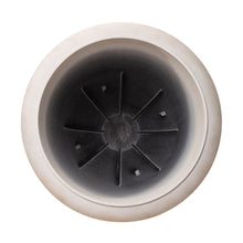 Load image into Gallery viewer, Eco-friendly Large Faux Ceramic Goblet Shaped Plastic Planters, Set of 2