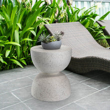 Load image into Gallery viewer, 17.75"H MGO Faux Terrazzo Garden Stool, Plant Stand or Accent Table (Multi-functional)