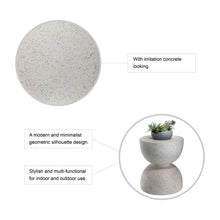 Load image into Gallery viewer, 17.75"H MGO Faux Terrazzo Garden Stool, Plant Stand or Accent Table (Multi-functional)