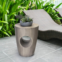 Load image into Gallery viewer, 18"H MGO Faux Concrete Garden Stool, Plant Stand or Accent Table (Multi-functional)