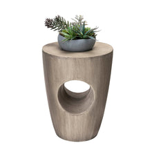 Load image into Gallery viewer, 18"H MGO Faux Concrete Garden Stool, Plant Stand or Accent Table (Multi-functional)