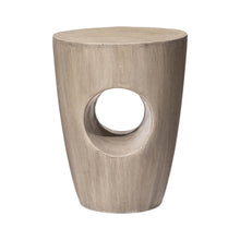Load image into Gallery viewer, 18"H MGO Faux Concrete Garden Stool, Plant Stand or Accent Table (Multi-functional)