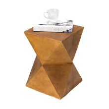 Load image into Gallery viewer, 17.75"H MGO Faux Wood Garden Stool, Plant Stand or Accent Table (Multi-functional)